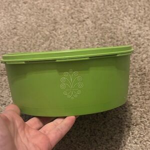 Vintage 1970 Candy Apple Tupperware